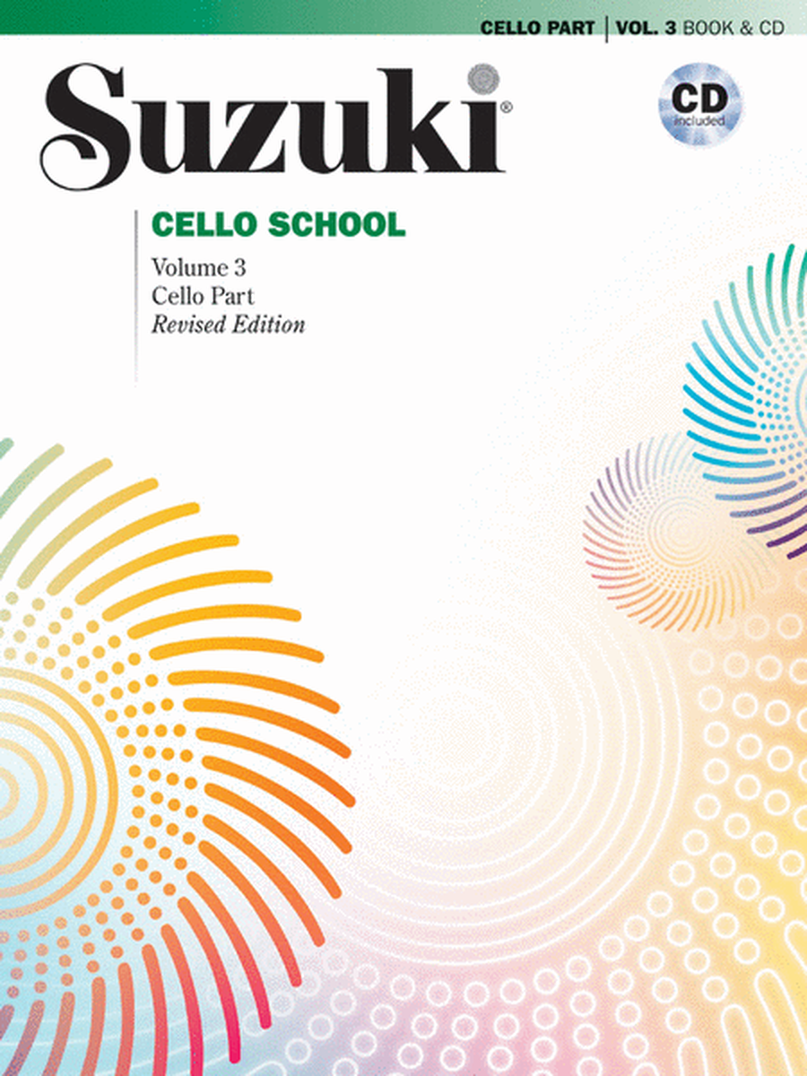 Suzuki Cello School, Volume 3 image number null