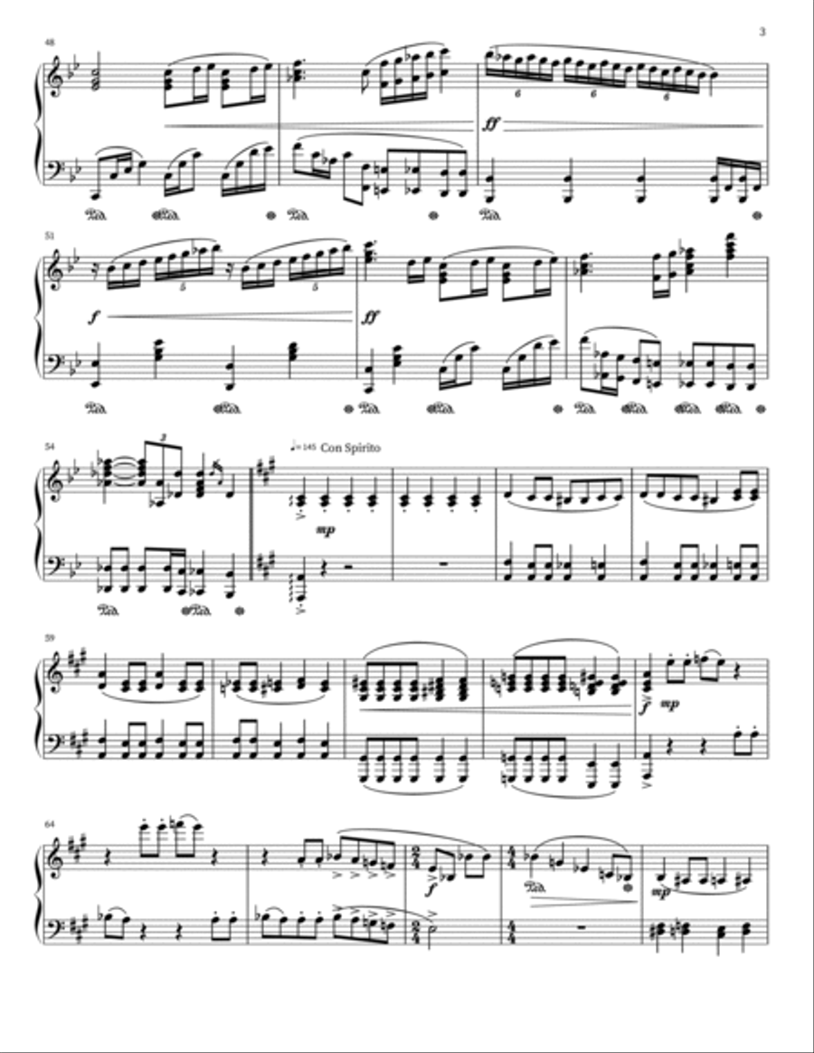 Bohemian Rhapsody Piano Solo scores gallery preview page 3