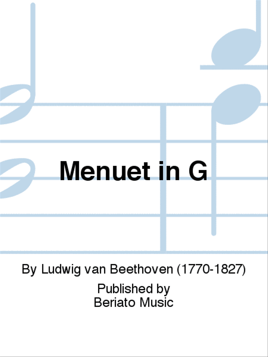 Menuet In G