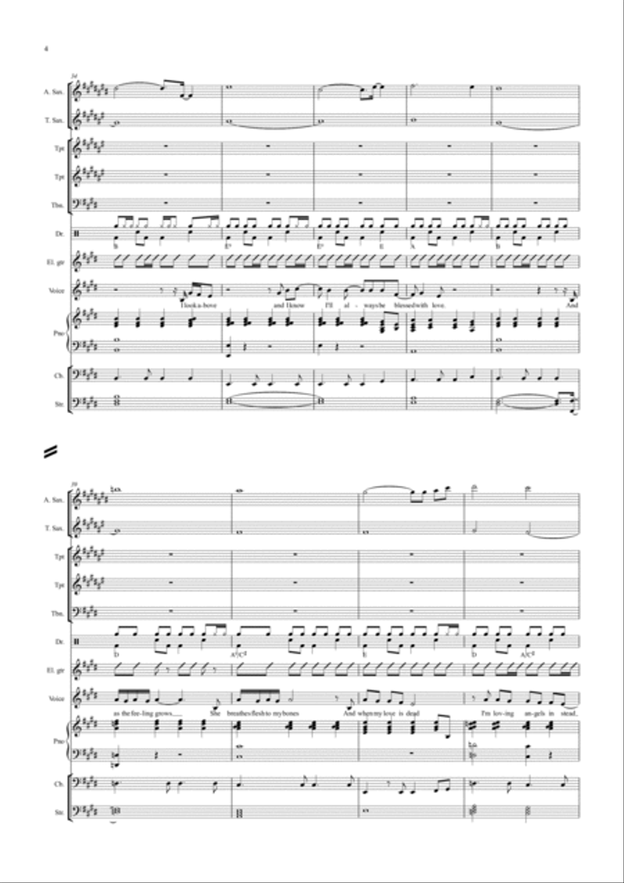 Angels Angels Jazz Ensemble scores gallery preview page 4