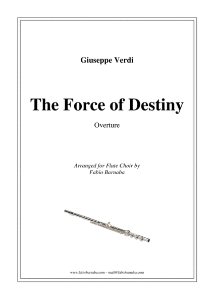 The Force of Destiny (La Forza del Destino) - Overture for Flute Choir image number null