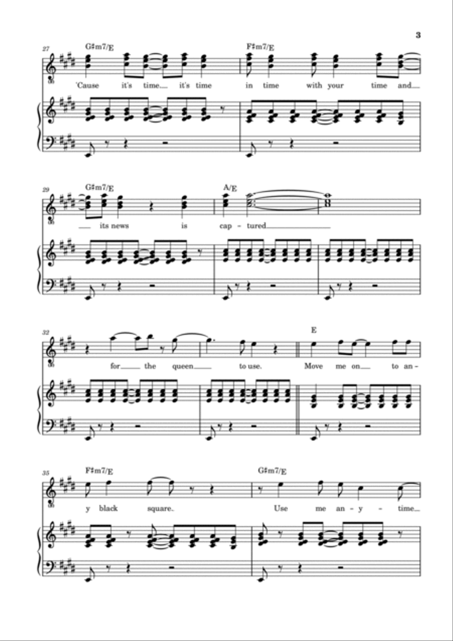 I've Seen All Good People Piano, Vocal, Guitar scores gallery preview page 4