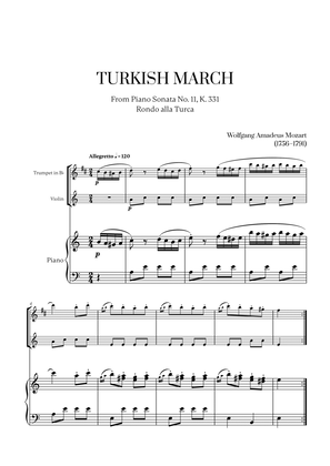 W. A. Mozart - Turkish March (Alla Turca) (for Trumpet and Violin)