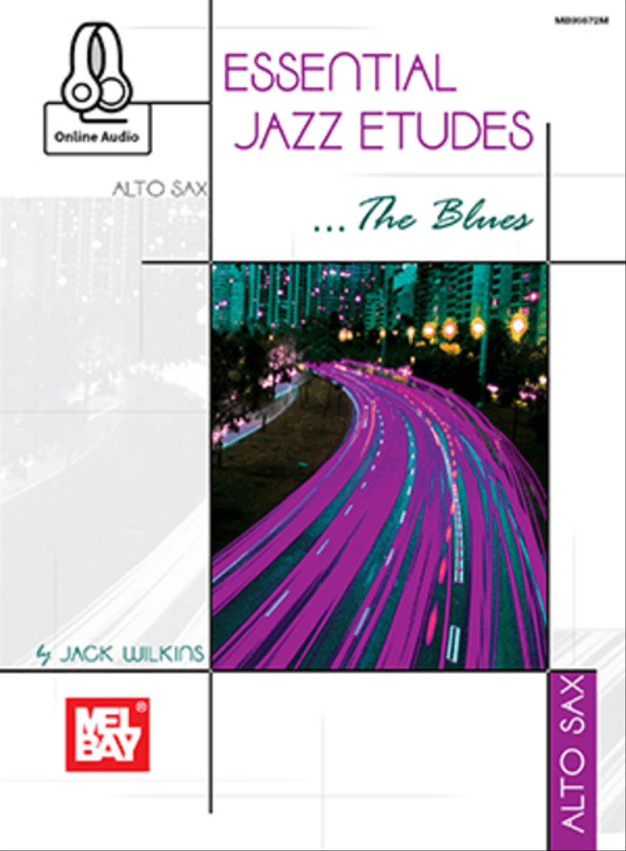 Essential Jazz Etudes...The Blues - Alto Sax Alto Saxophone scores gallery preview page 1