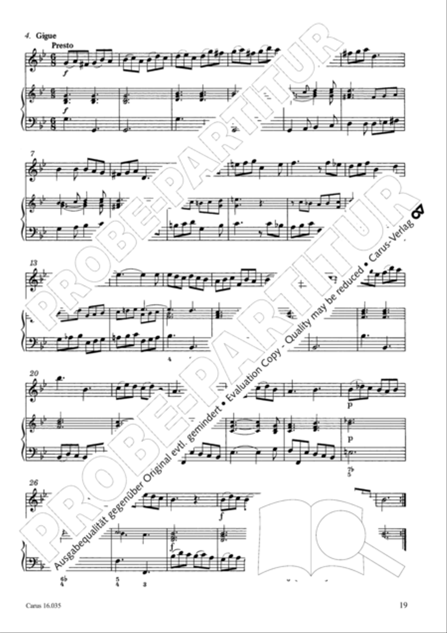 2 Sonatas (Zwei Sonaten) 2 Sonatas (Zwei Sonaten) Score scores gallery preview page 20