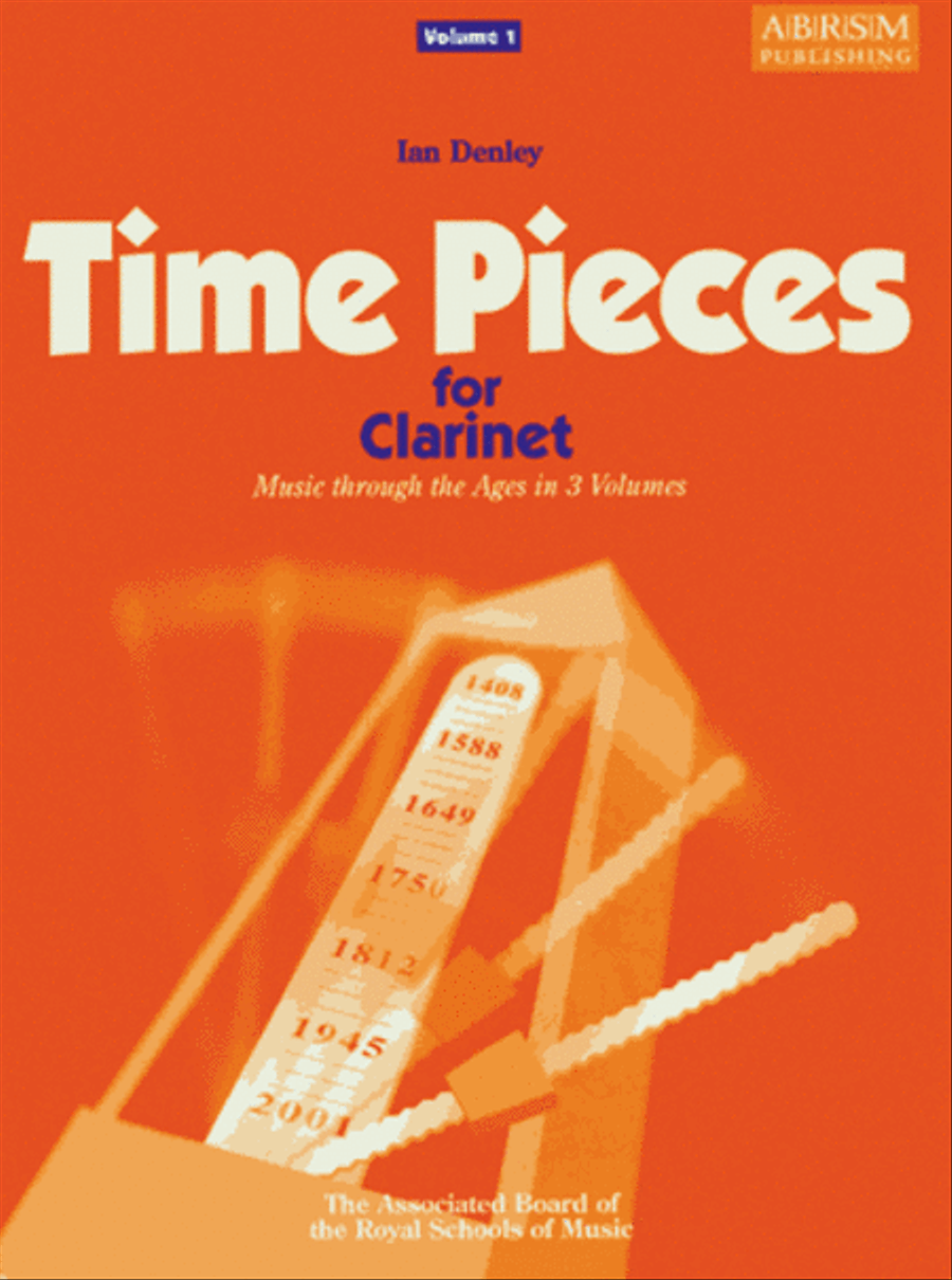 Time Pieces for Clarinet, Volume 1