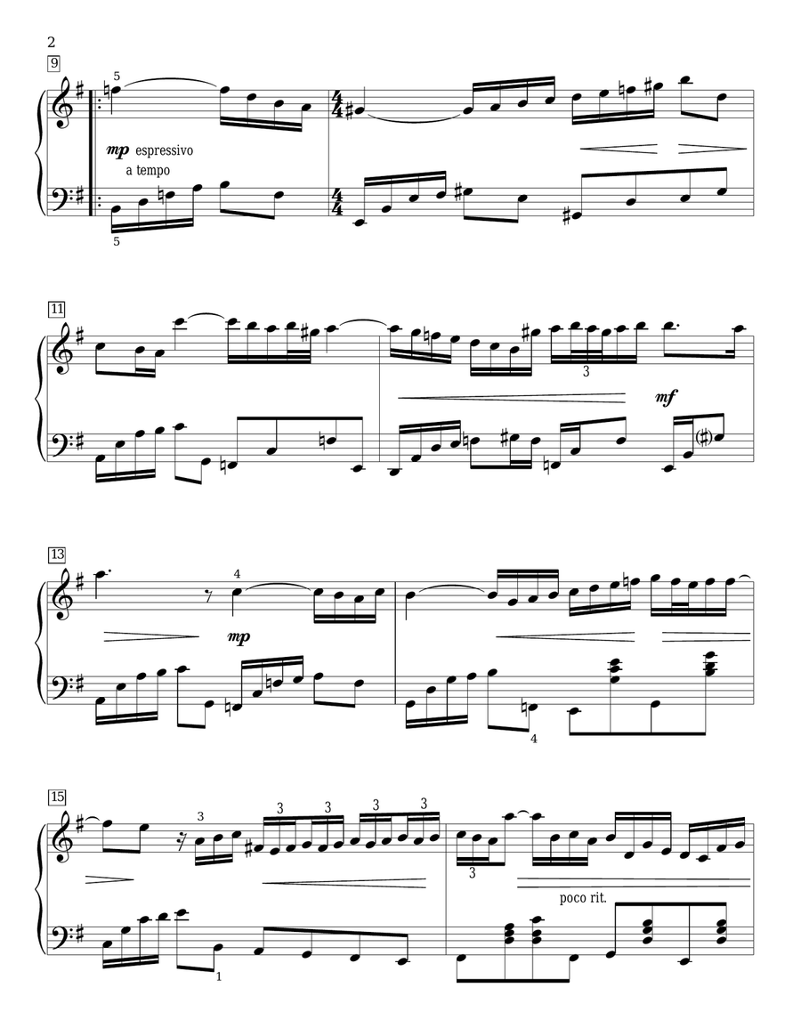 Arioso Arioso Piano Solo scores gallery preview page 2