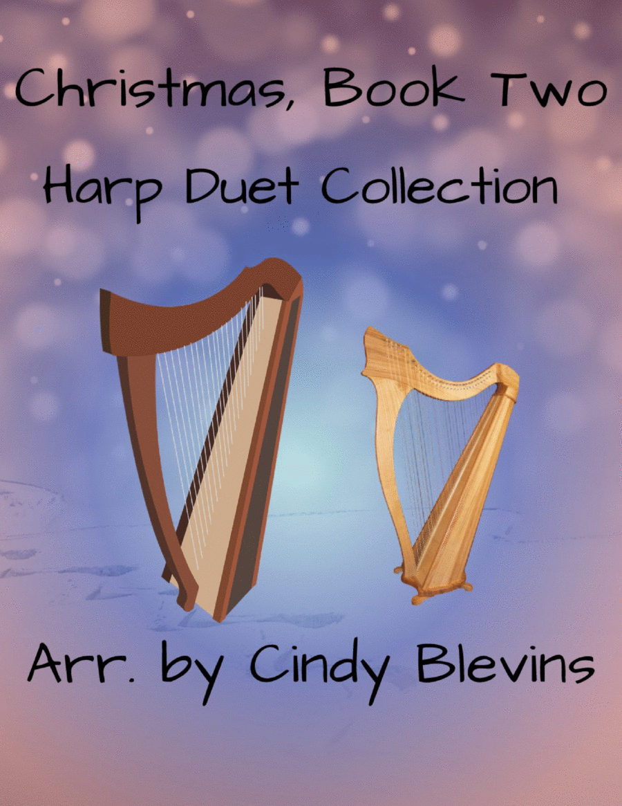 Christmas, Book Two, Harp Duet Collection Harp scores gallery preview page 1