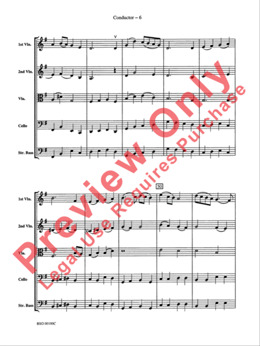 Knightsbridge Suite String Orchestra scores gallery preview page 8