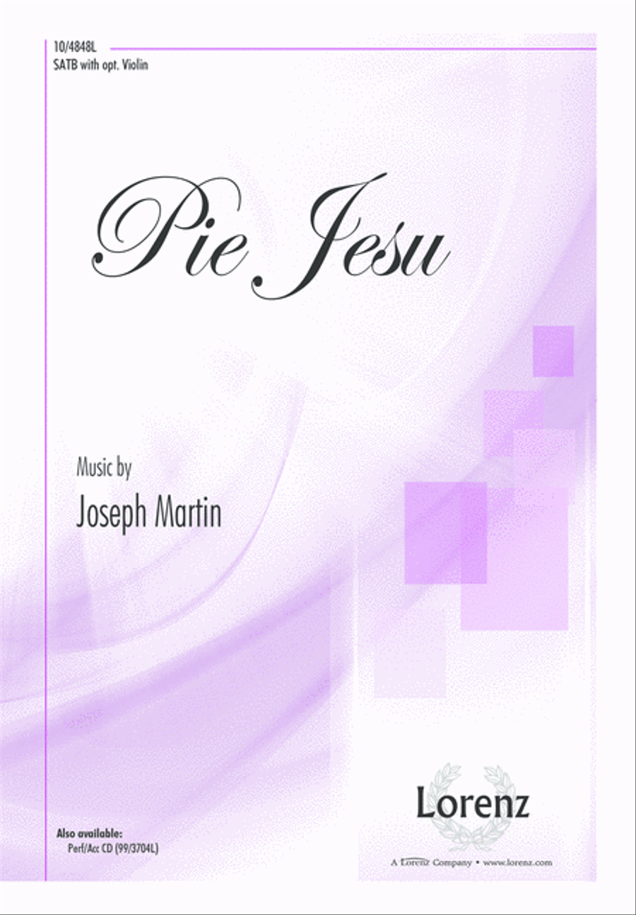 Pie Jesu Pie Jesu 4-Part scores gallery preview page 1