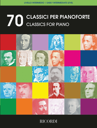 Book cover for 70 Classics for Piano