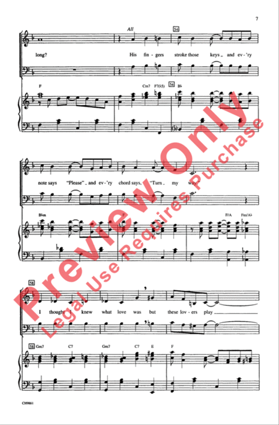 Ragtime (Choral Selections) 3-Part scores gallery preview page 7
