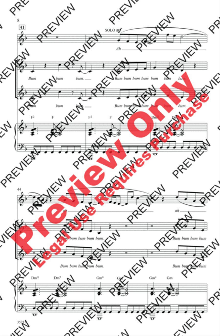 Last Christmas Last Christmas Women's Choir scores gallery preview page 8