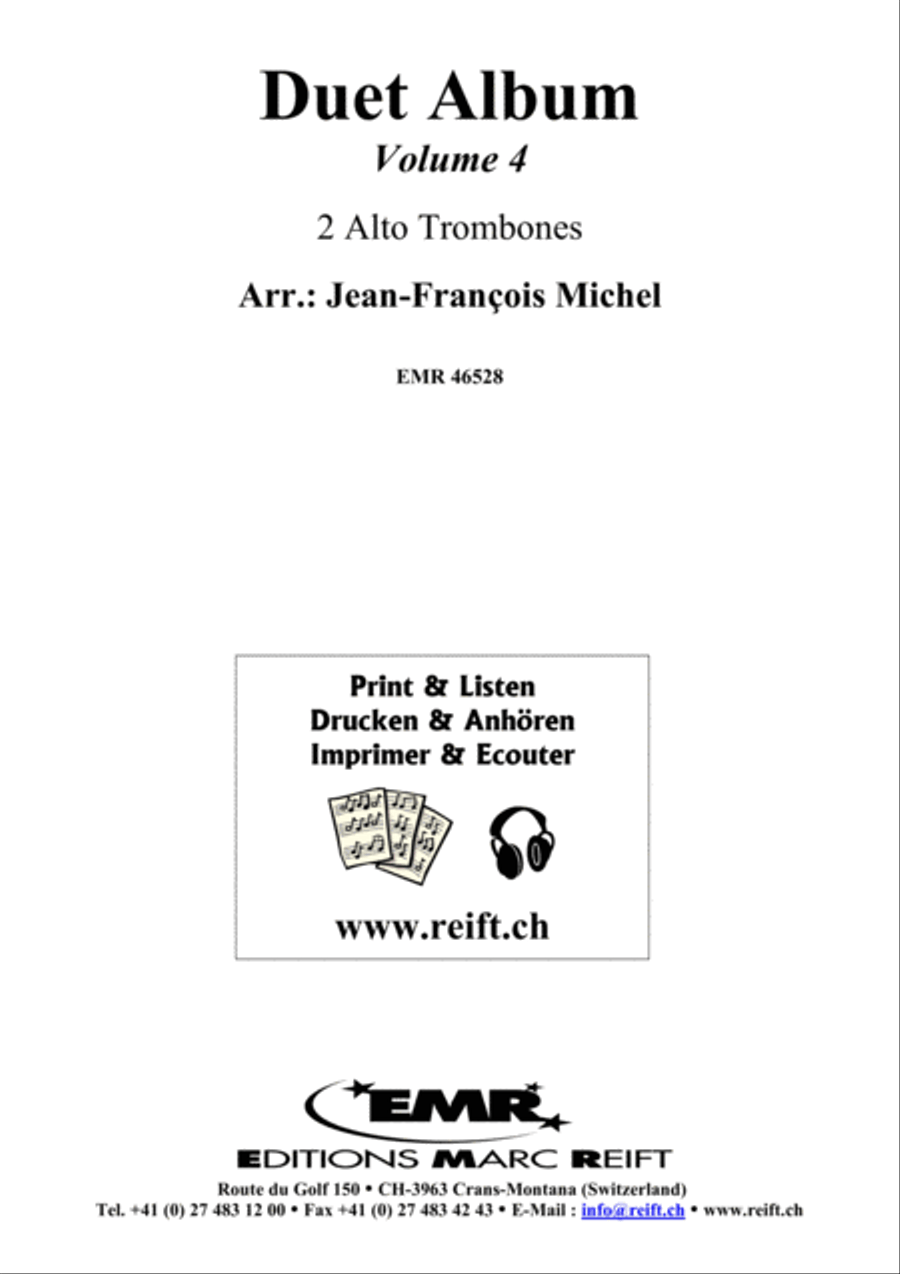 Duet Album Vol. 4 Trombone scores gallery preview page 2