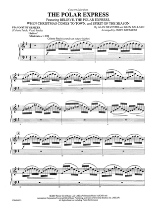 The Polar Express, Concert Suite from: Piano Accompaniment