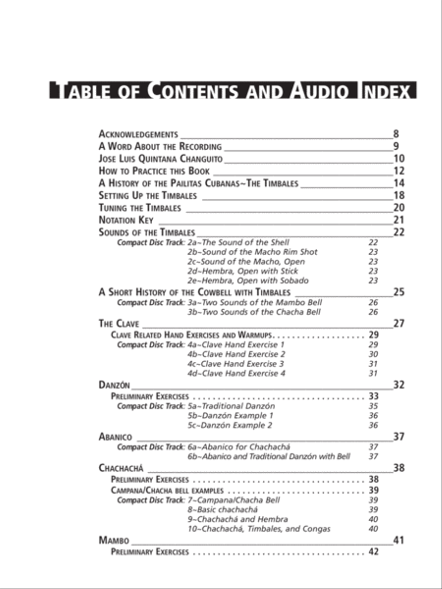 Changuito Changuito Percussion scores gallery preview page 7