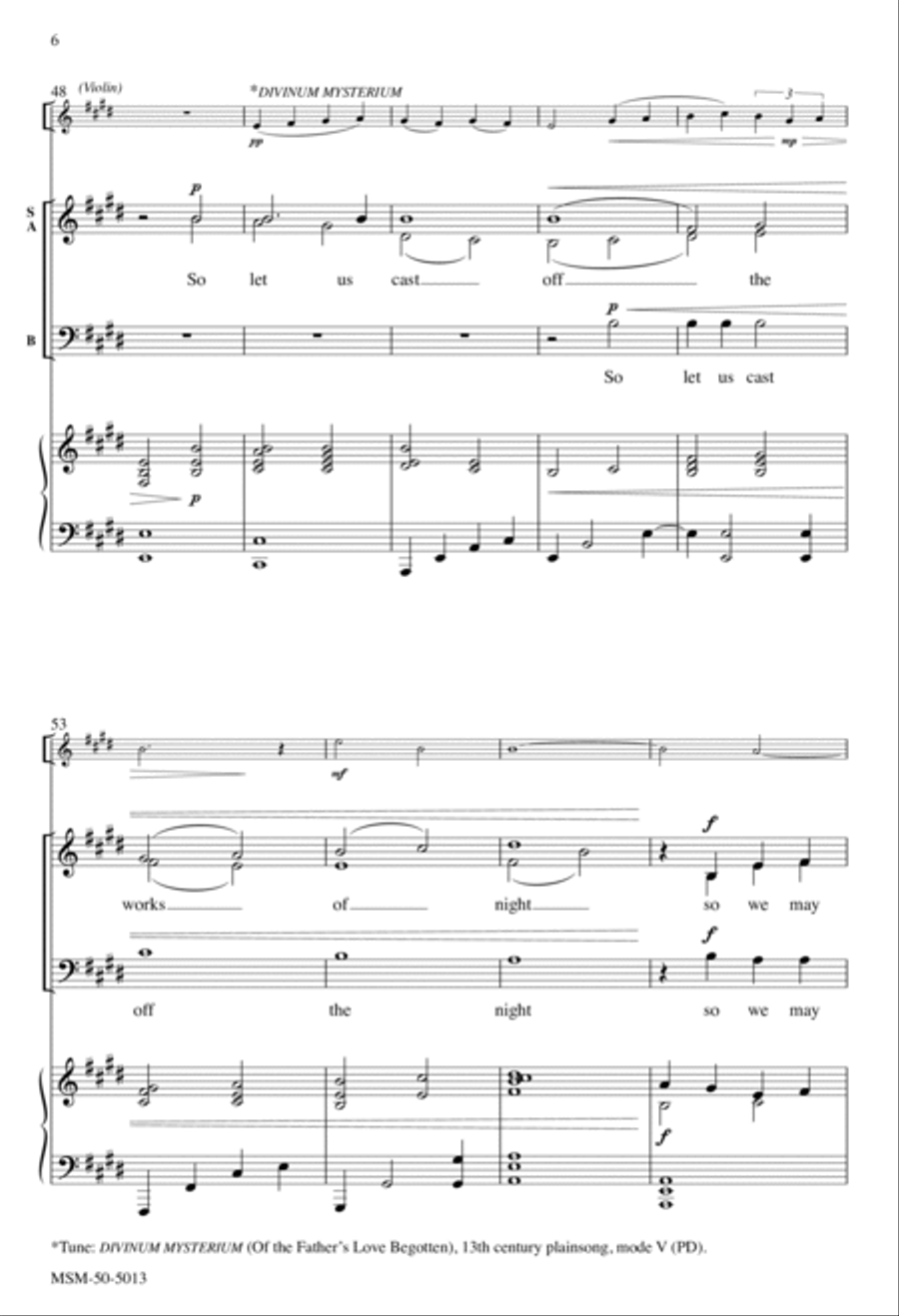 Walk in Light 3-Part scores gallery preview page 6