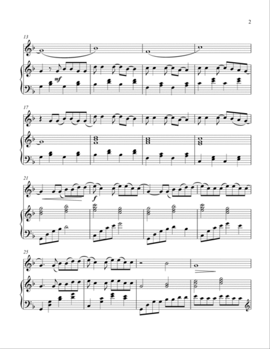Mad World Mad World Violin Solo scores gallery preview page 3