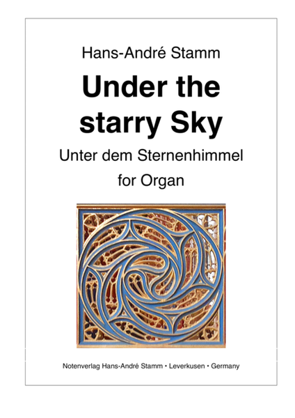 Under the Starry Sky for organ