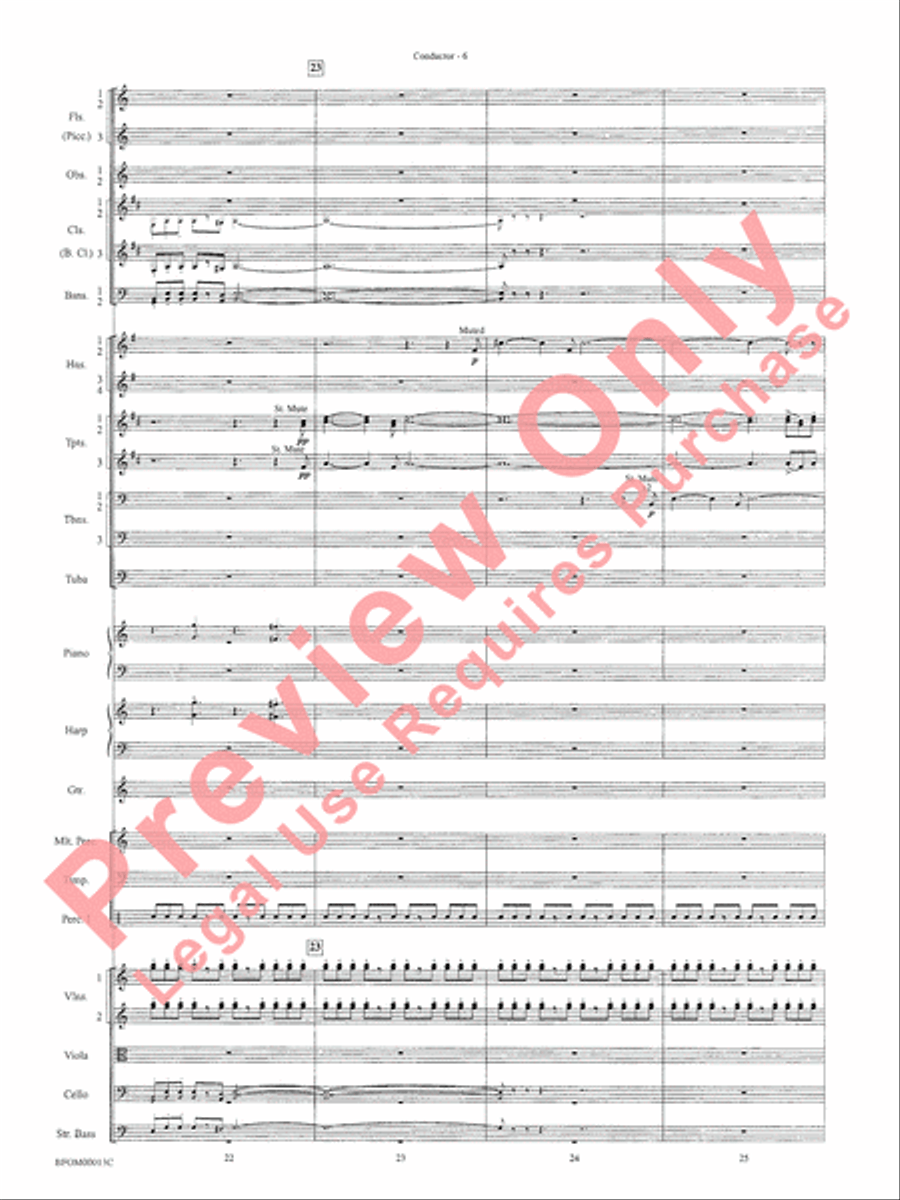 American Salute Full Orchestra scores gallery preview page 9