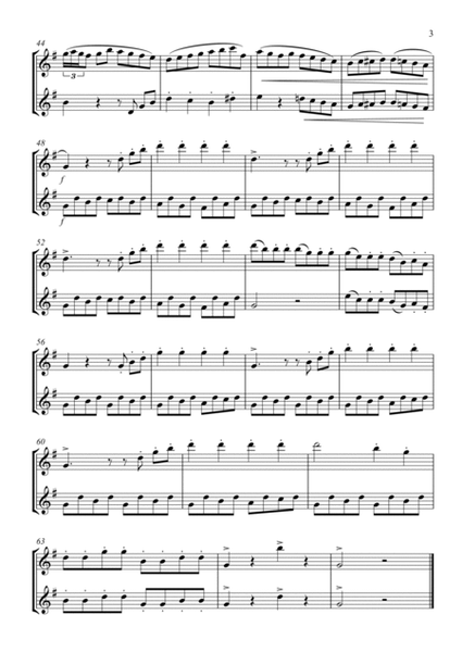 Eine Kleine Nachtmusik – Rondo: Flute Duet image number null
