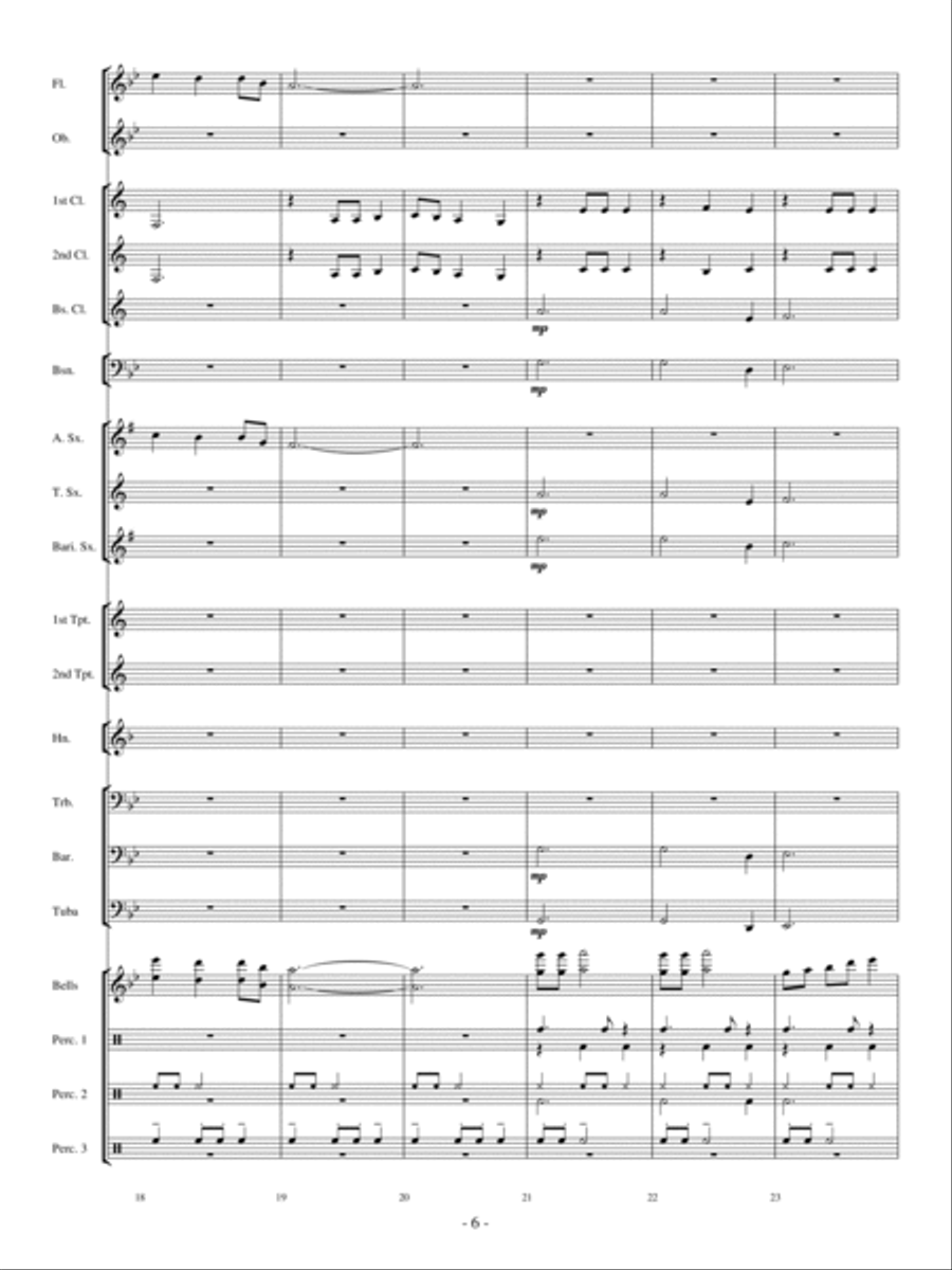 Sakura Concert Band scores gallery preview page 5