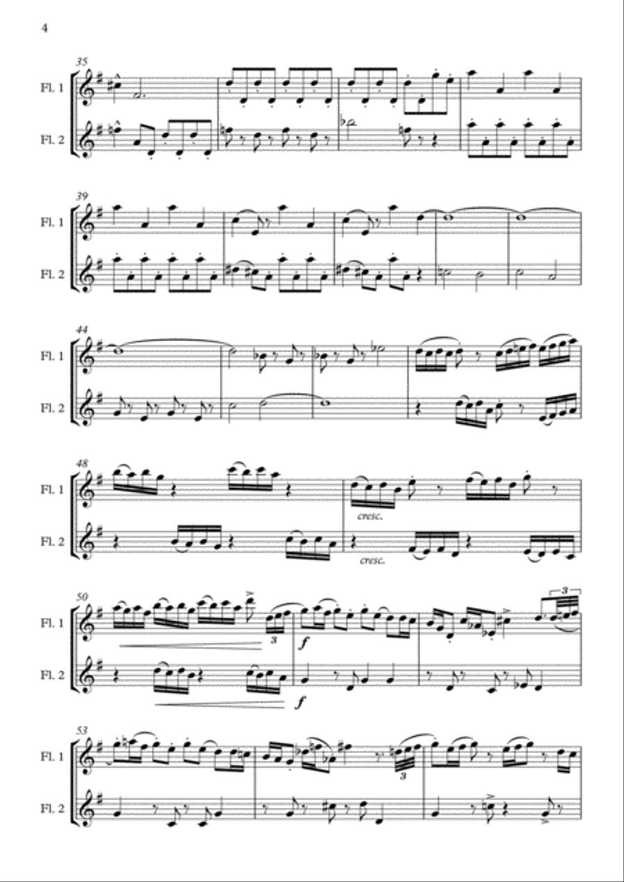 Holiday Flight (from "Home Alone") // Flute Duet image number null