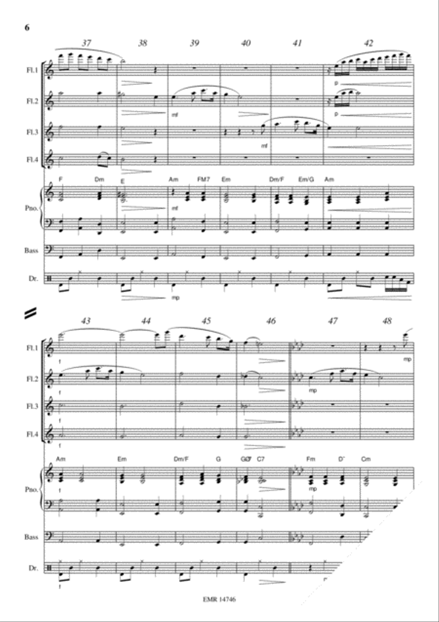 The Last Rose Of Summer The Last Rose Of Summer Flute scores gallery preview page 6