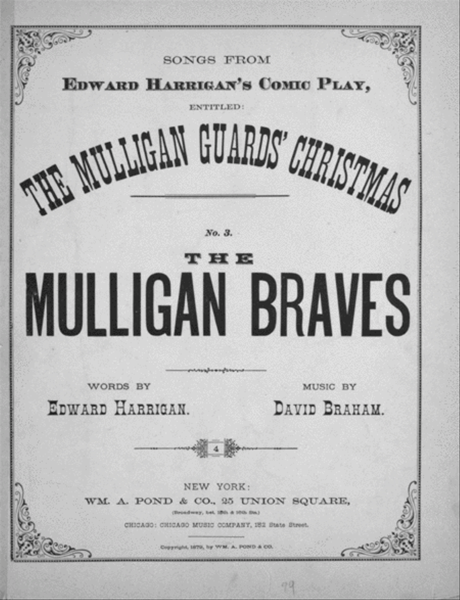 No.3. The Mulligan Braves Voice scores gallery preview page 1