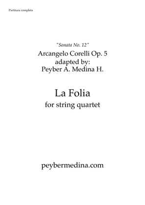 Book cover for La Folia: A String Quartet Masterpiece