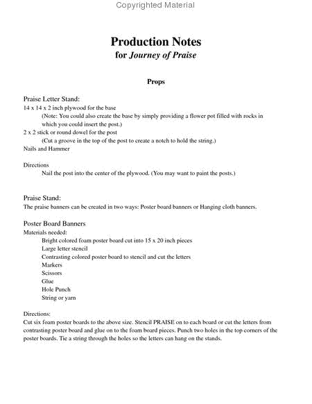 Journey of Praise (Book)
