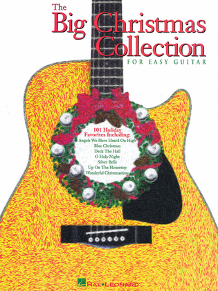 Book cover for The Big Christmas Collection for Easy Guitar