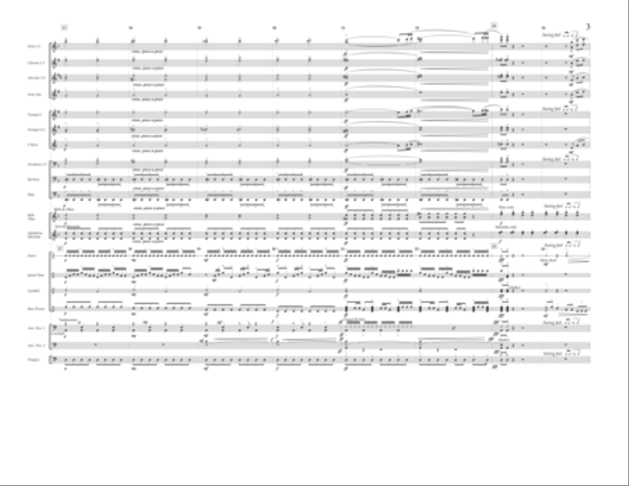 I Can See for Miles/Happy Together - Full Score Marching Band scores gallery preview page 3