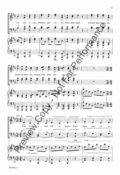 Forever King! (SATB) image number null