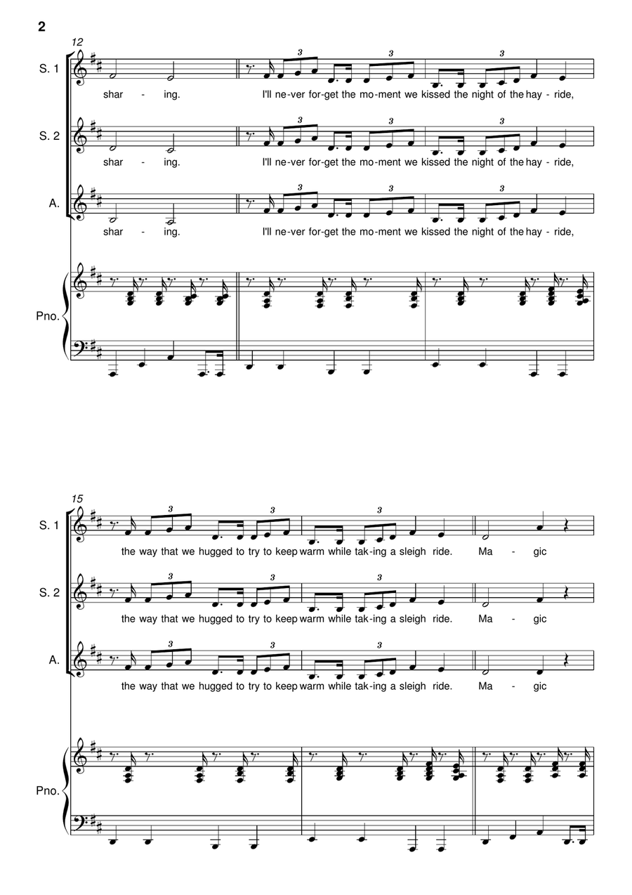 Magic Moments Magic Moments SSA scores gallery preview page 2