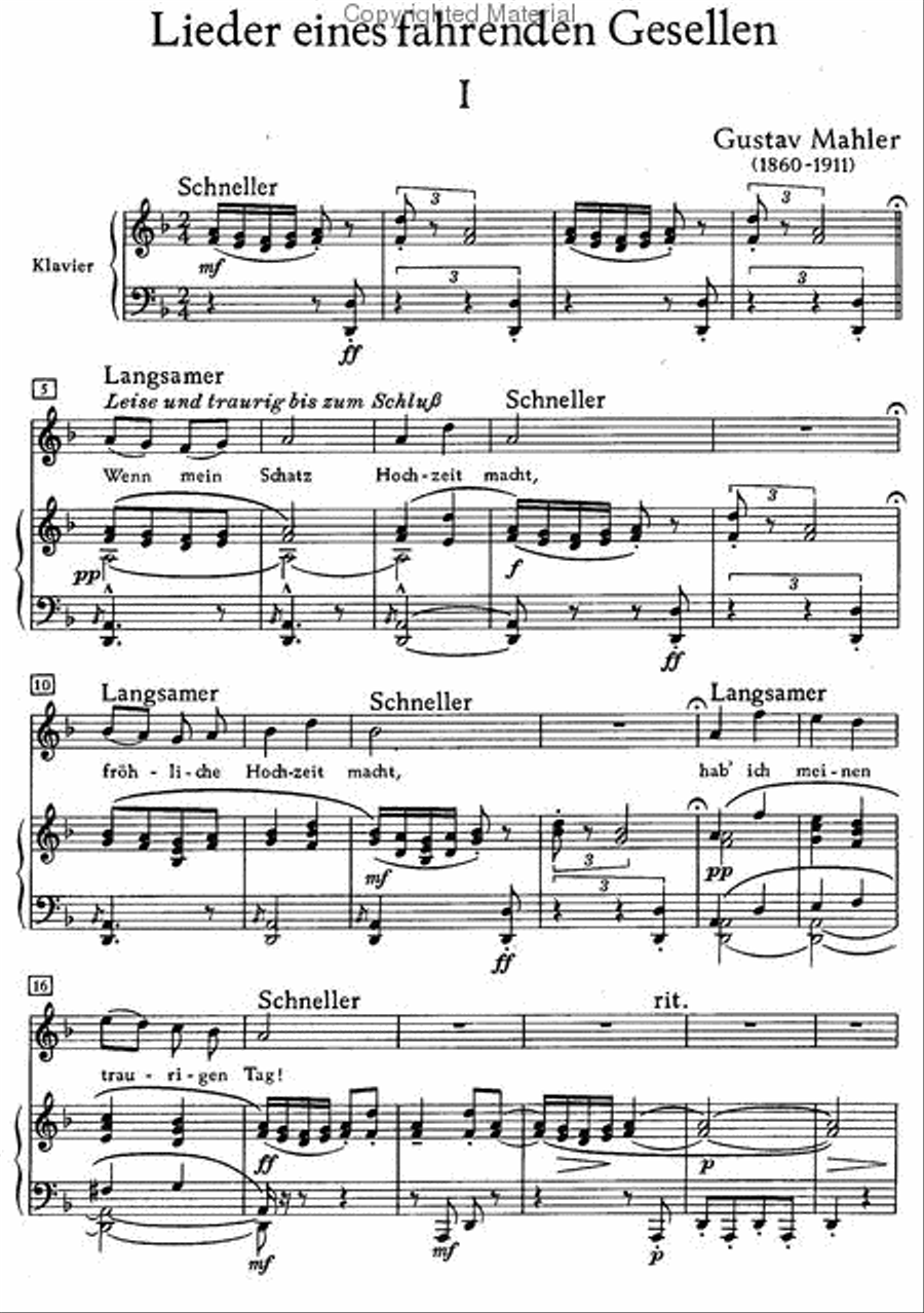 Songs of a Wayfarer for Trumpet and Piano Trumpet Solo scores gallery preview page 4