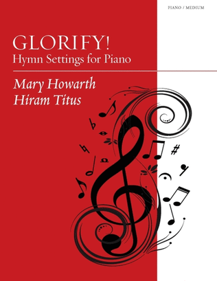 Book cover for Glorify! Hymn Settings for Piano