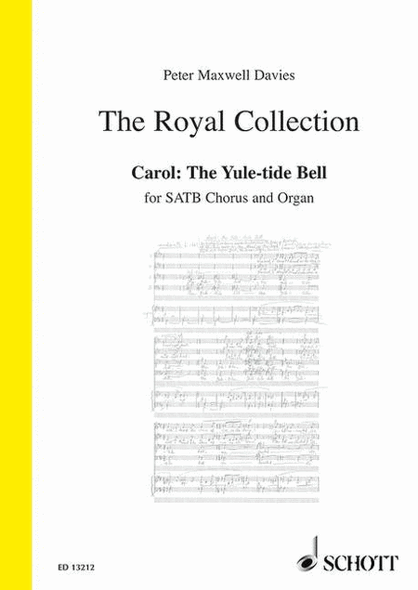 Carol: An Heavenly Song - Satb Chorus And Organ - Vocal Score