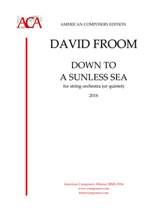 [Froom] Down to a Sunless Sea