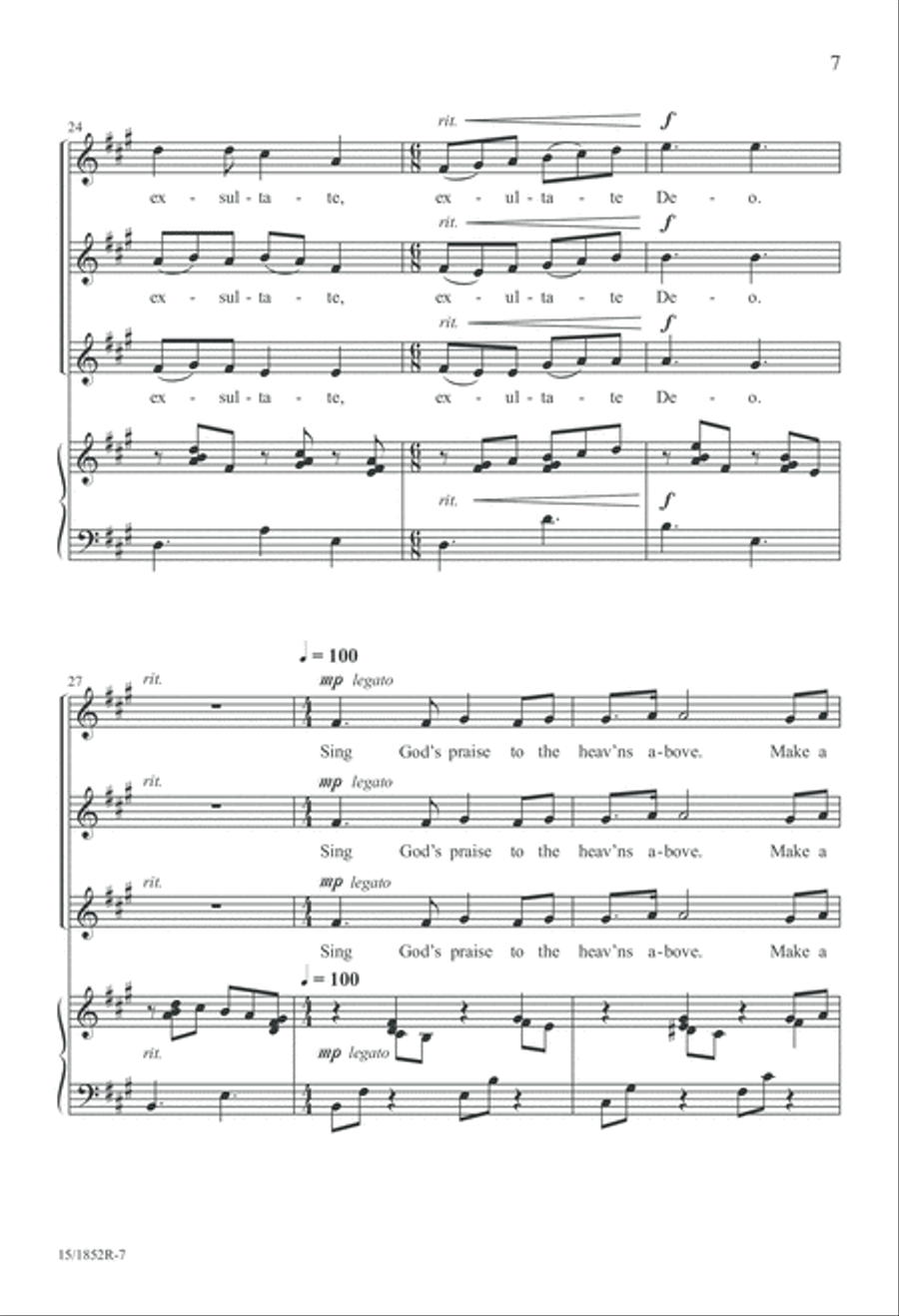 Cantate SSA scores gallery preview page 7