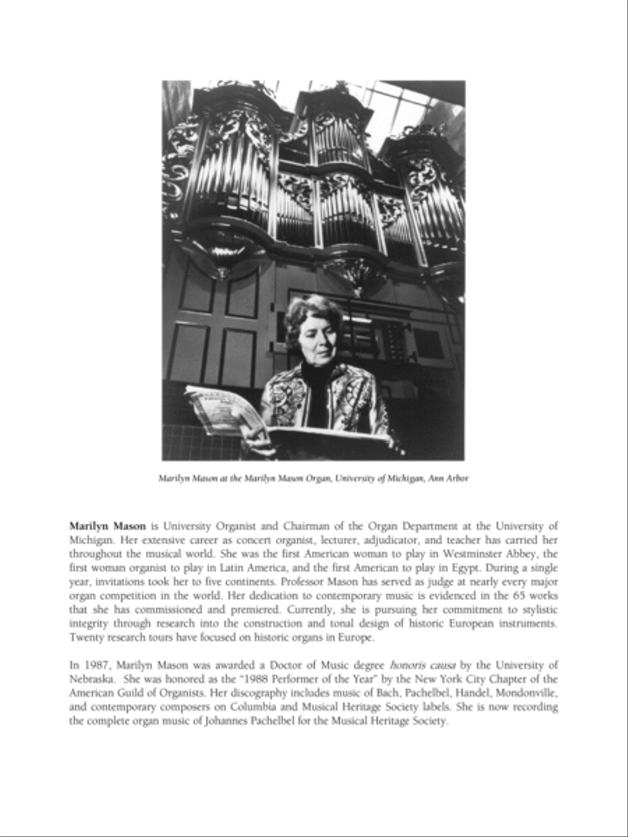 Marilyn Mason Music Library, Volume 3 Organ scores gallery preview page 3
