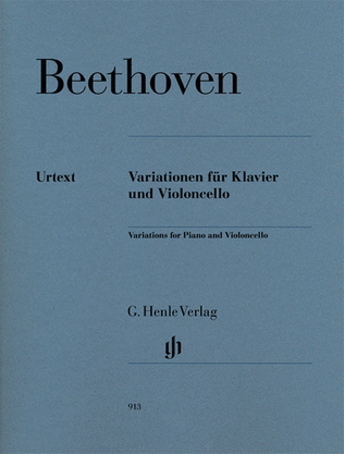 Book cover for Variations for Piano and Violoncello