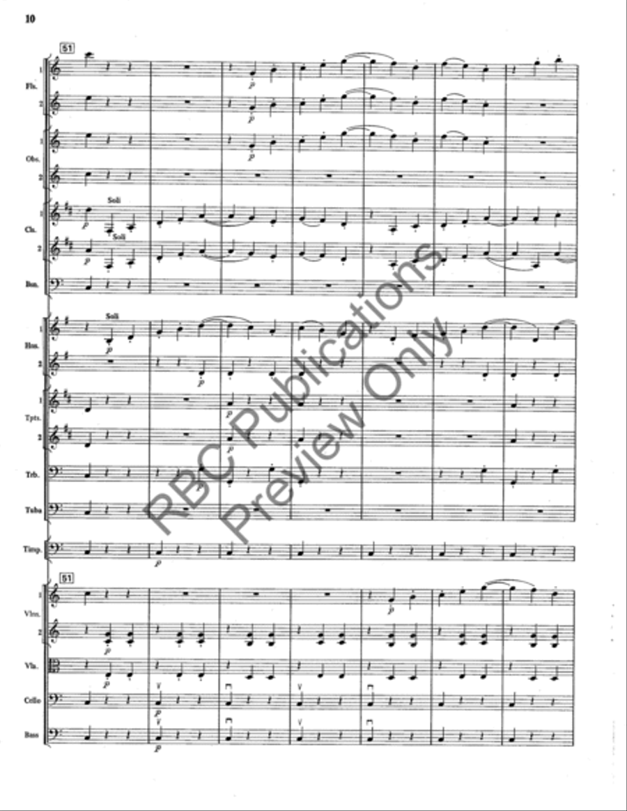 Scherzo From Serenade No. 1 (Score) Full Orchestra scores gallery preview page 11