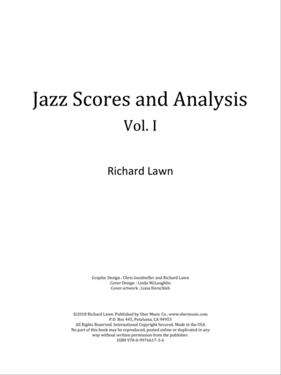 Jazz Scores and Analysis, Vol.1 Score scores gallery preview page 2