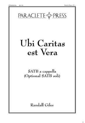 Book cover for Ubi Caritas est Vera