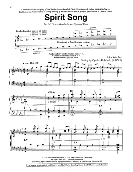 Spirit Song image number null