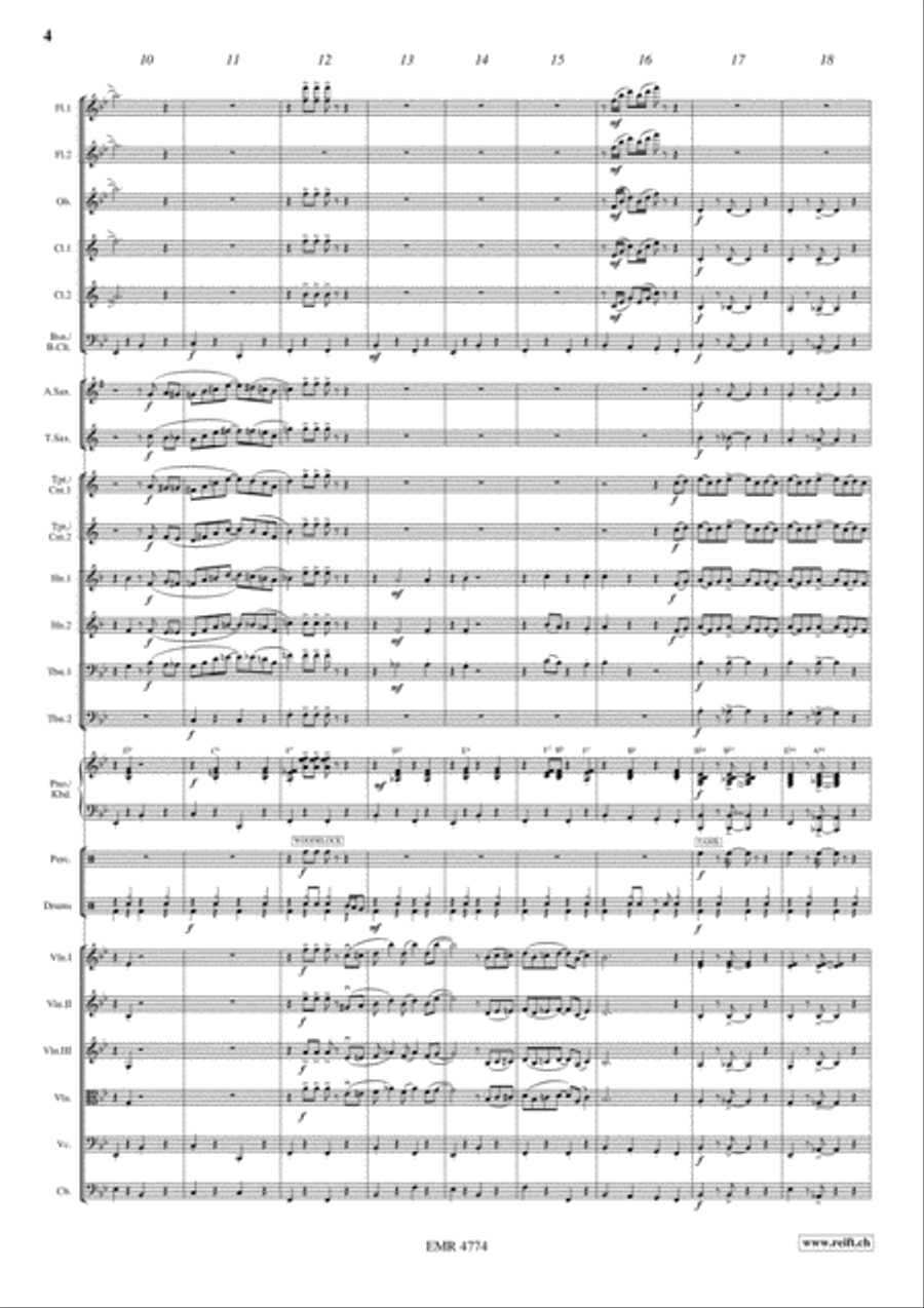 The Entertainer The Entertainer Orchestra scores gallery preview page 5
