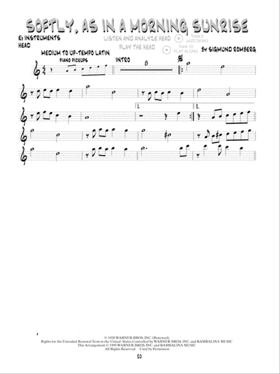 Approaching the Standards, Volume 3 Jazz Ensemble scores gallery preview page 4