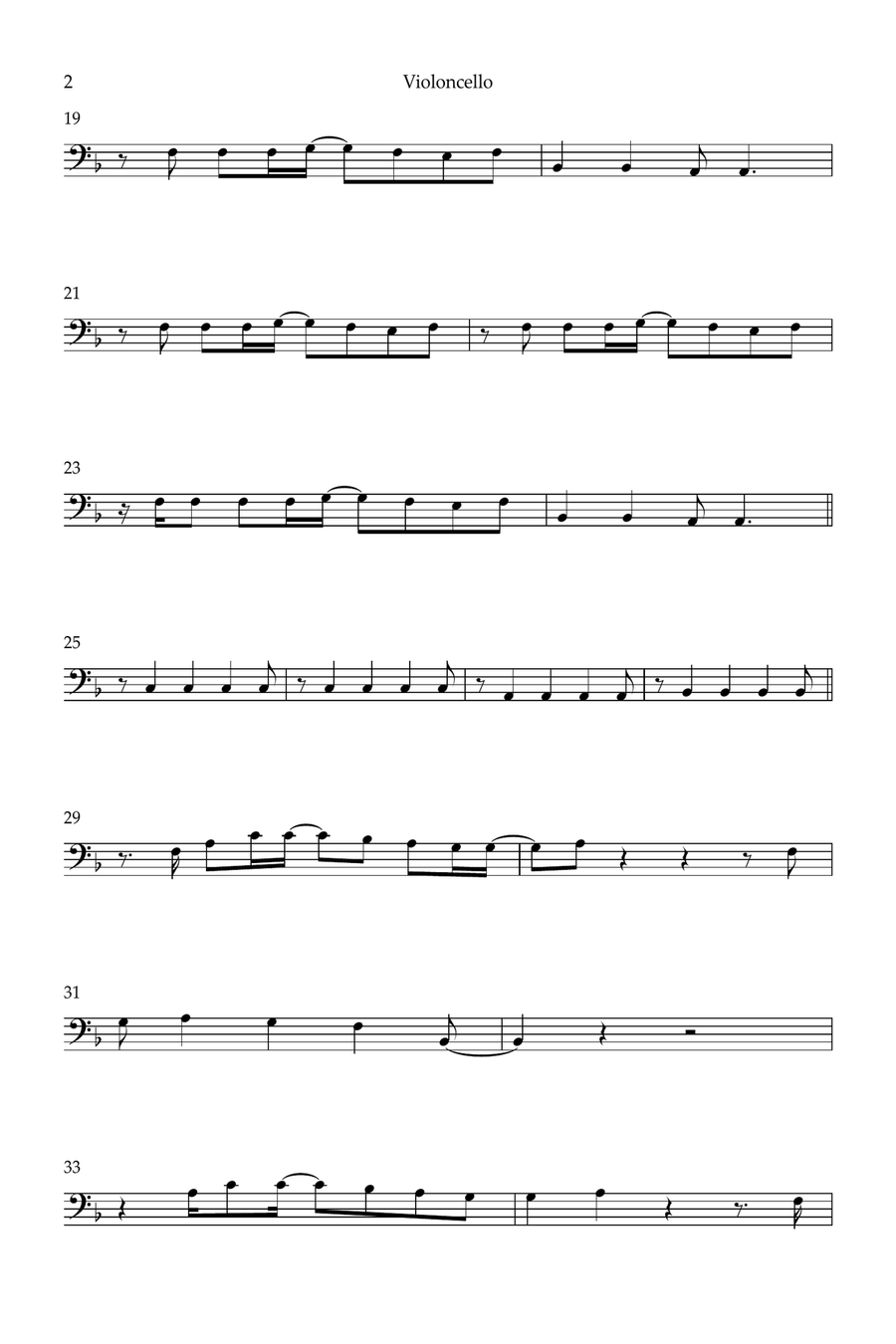 Champagne Problems Cello Solo scores gallery preview page 2