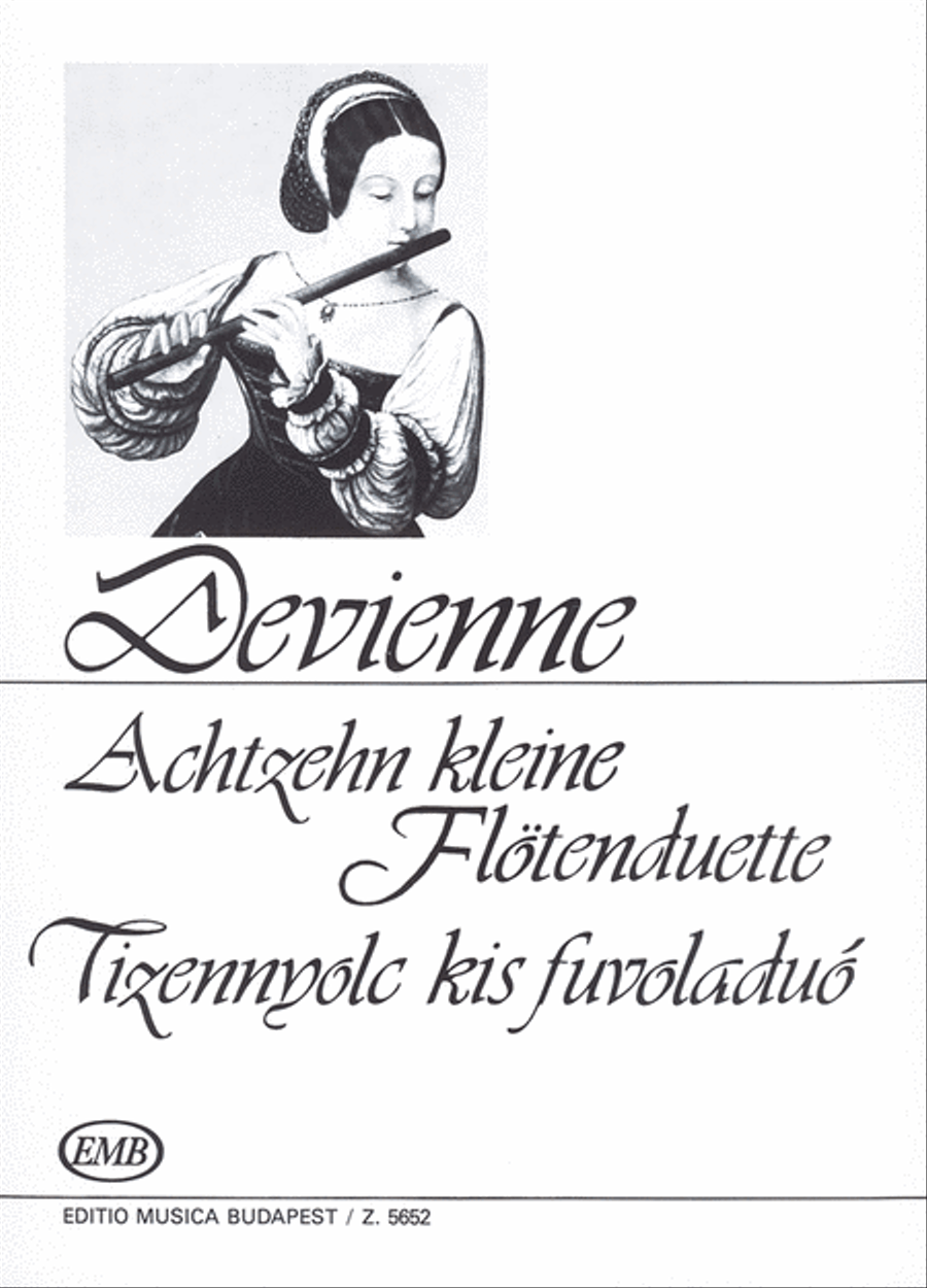 18 Kleine Flötenduette 18 Kleine Flötenduette Flute Trio scores gallery preview page 1